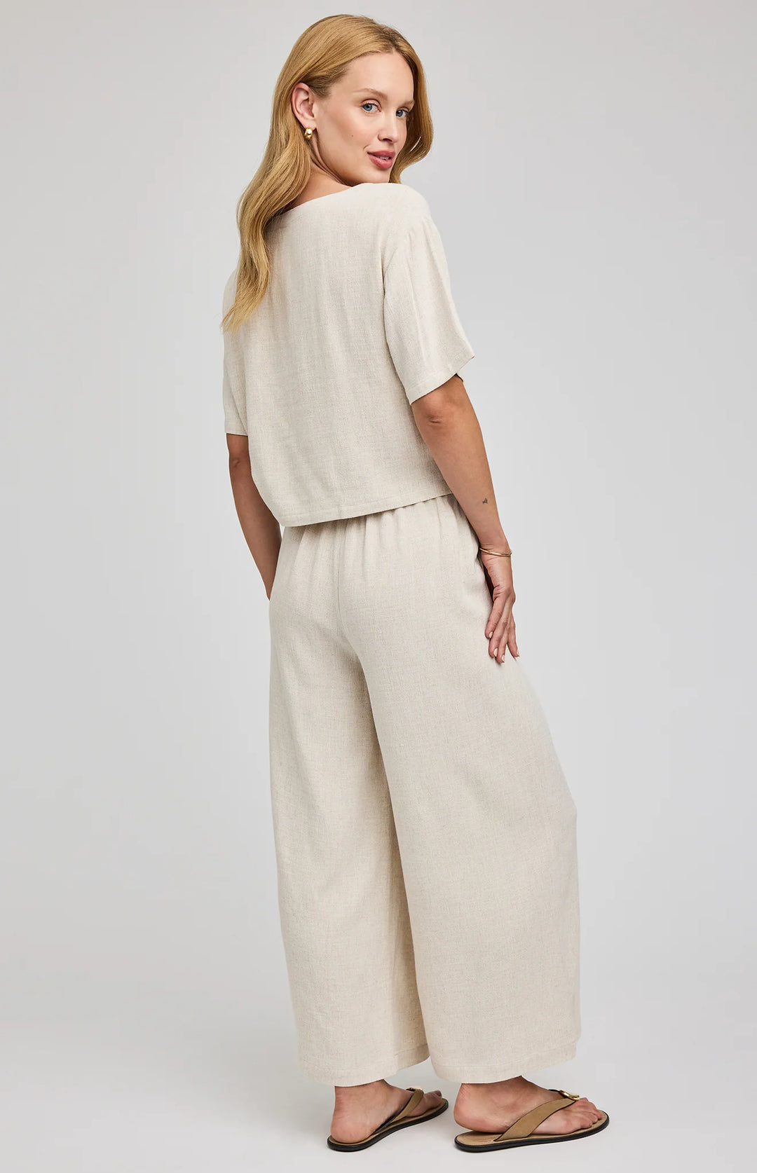 Arlo Linen Pant | Gentle Fawn