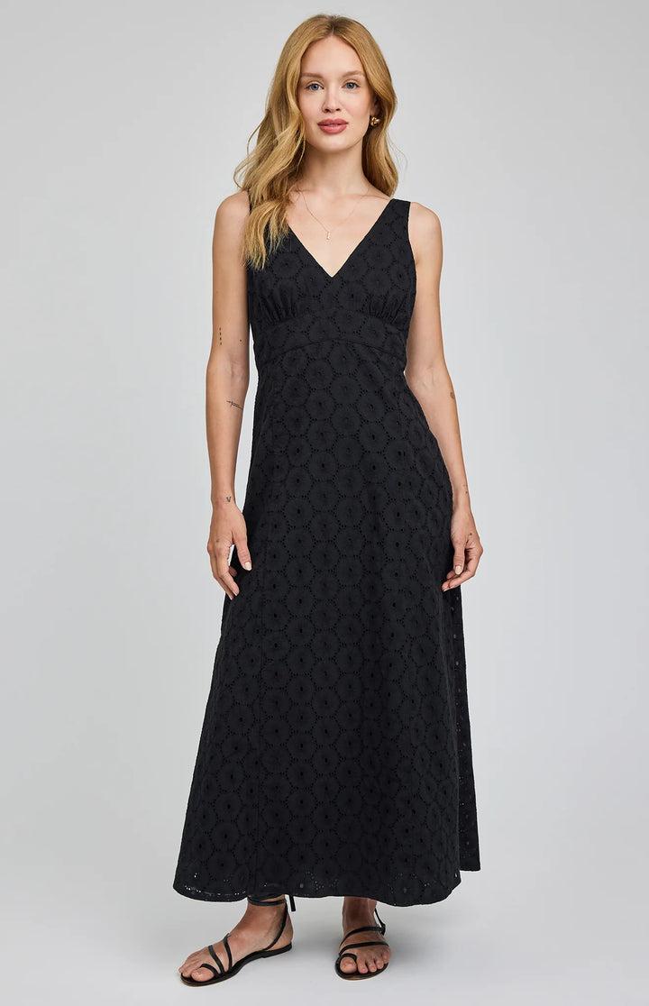 Marielle Eyelet Maxi Dress | Gentle Fawn