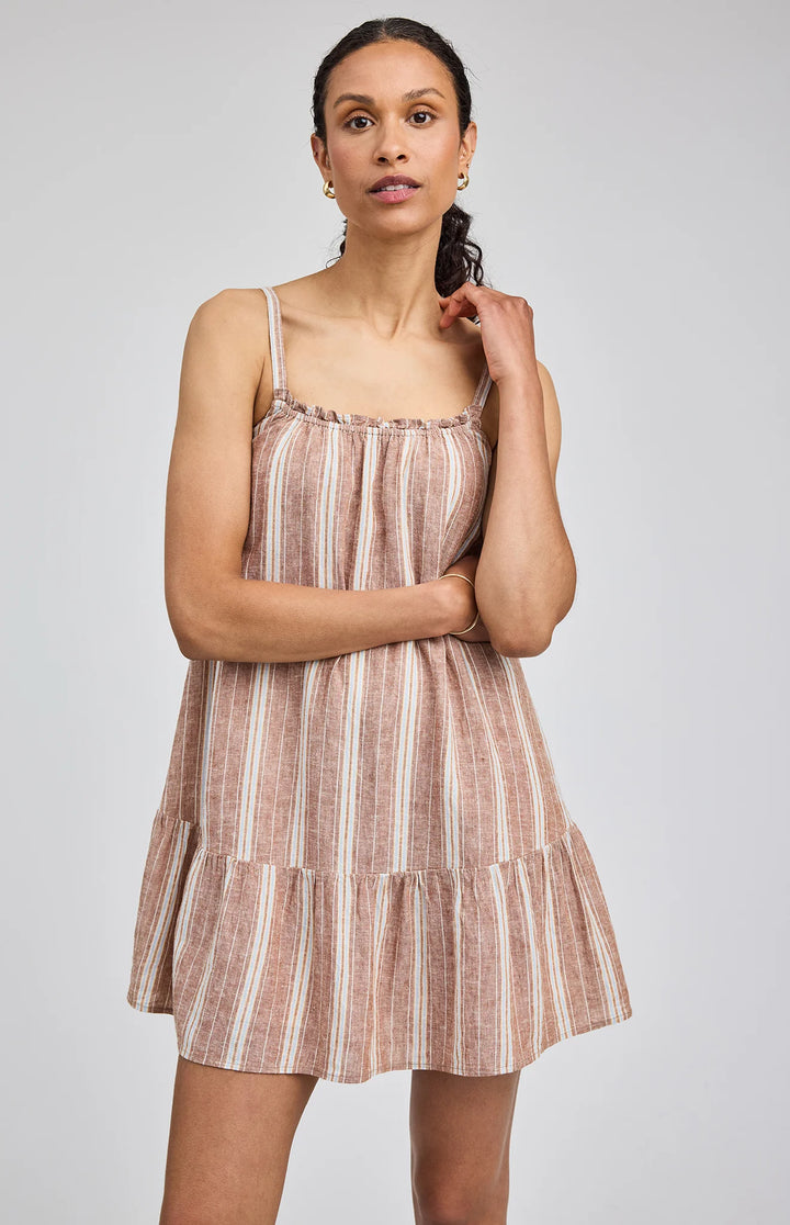 Stephanie Stripe Mini Dress | Gentle Fawn
