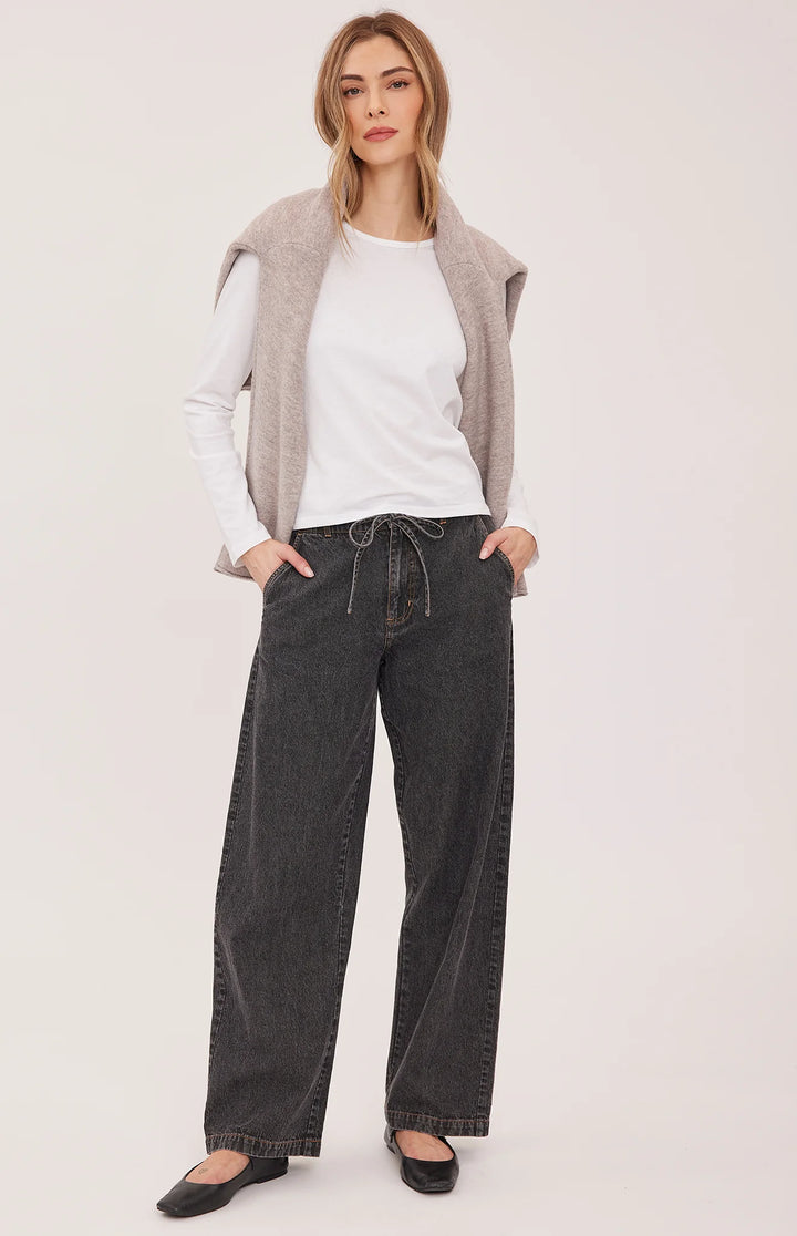 Hayden Barrel Denim Pant | Gentle Fawn