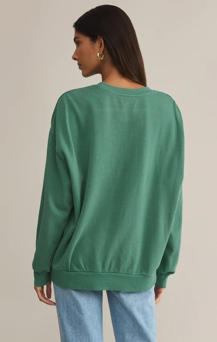 PRESALE Sail Away Sunday Sweatshirt - Green