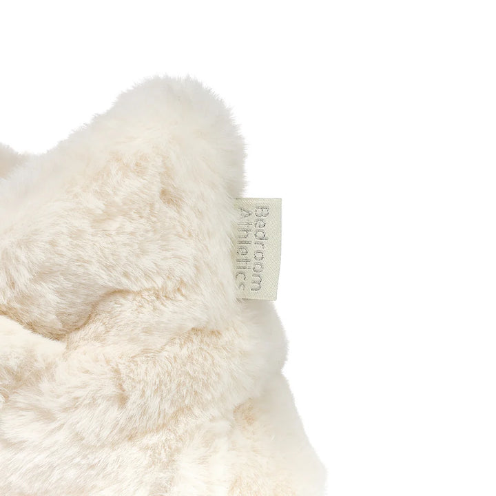 Harriet Faux Fur Slipper Boot - Cream | Bedroom Athletics