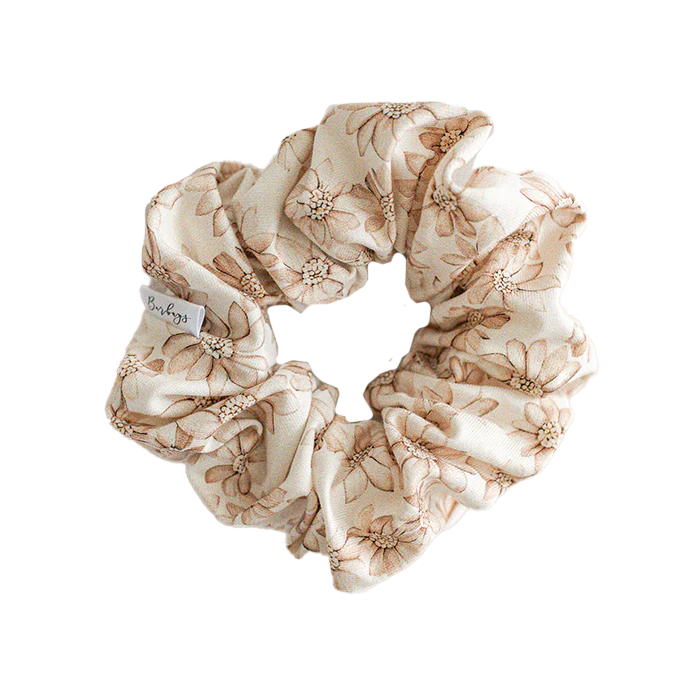 Hazelnut Lilies Scrunchie | Barbays