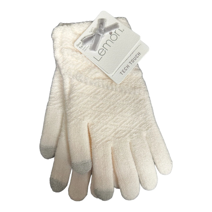 Madison Avenue Tech Gloves | Lemon