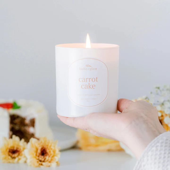 Carrot Cake Candle -  Limited Edition | Boho & Glow