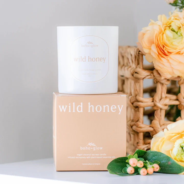 Wild Honey Candle -  Limited Edition | Boho & Glow