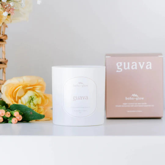 Guava Candle -  Limited Edition | Boho & Glow