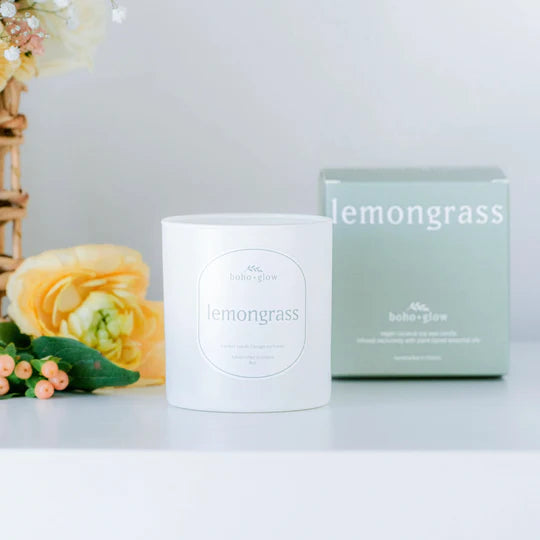 Lemongrass Candle -  Limited Edition | Boho & Glow