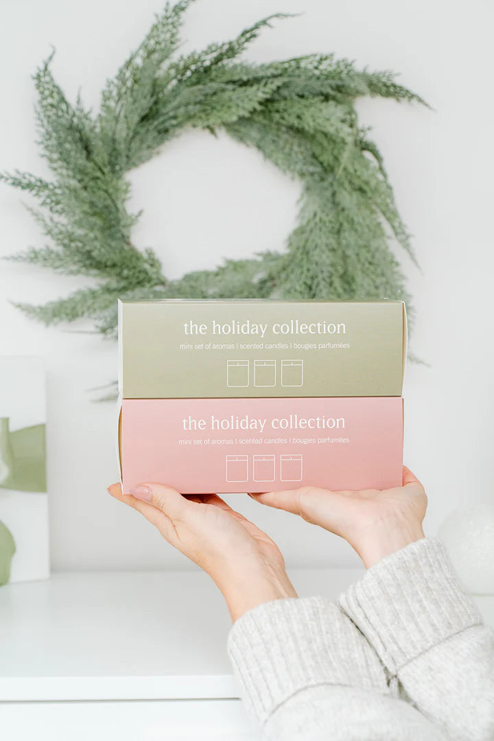 Holiday Fruits Trio Candle Set | Boho + Glow