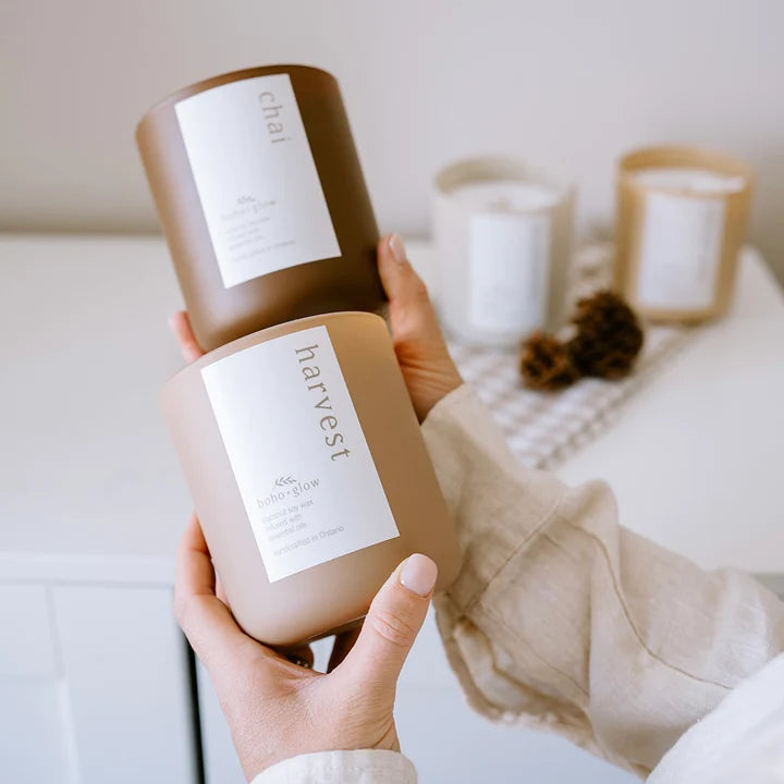 Harvest Candle Boho Glow Jolie Folie Boutique