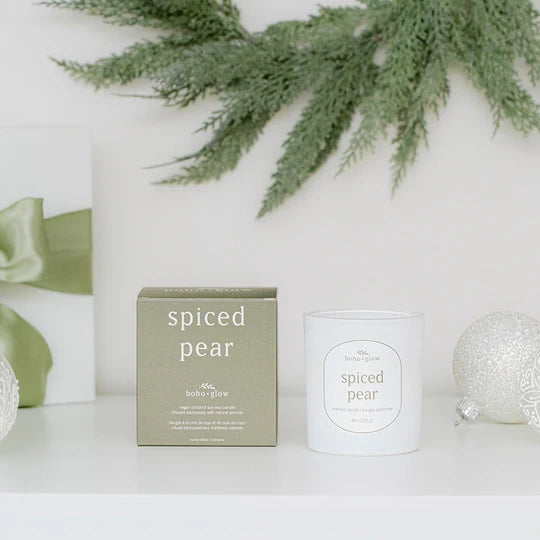 Spiced Pear Candle | Boho + Glow