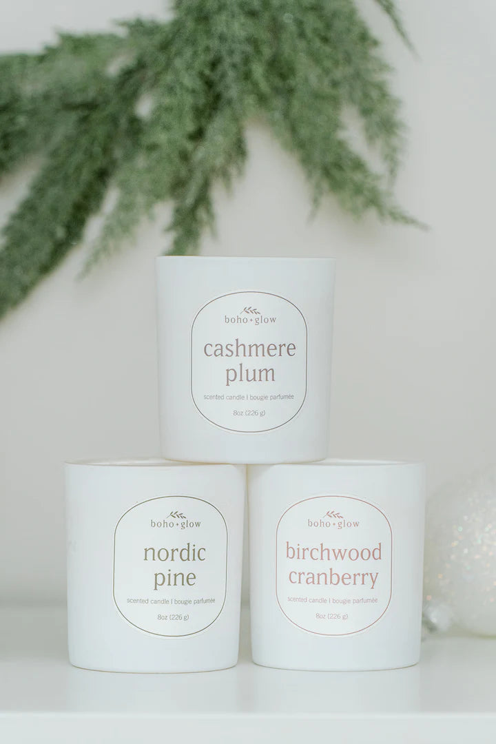 Nordic Pine Candle | Boho + Glow