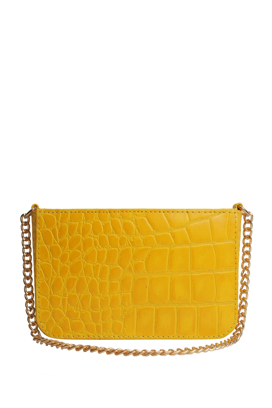 Judah Box Clutch - Yellow | Risa Vancouver