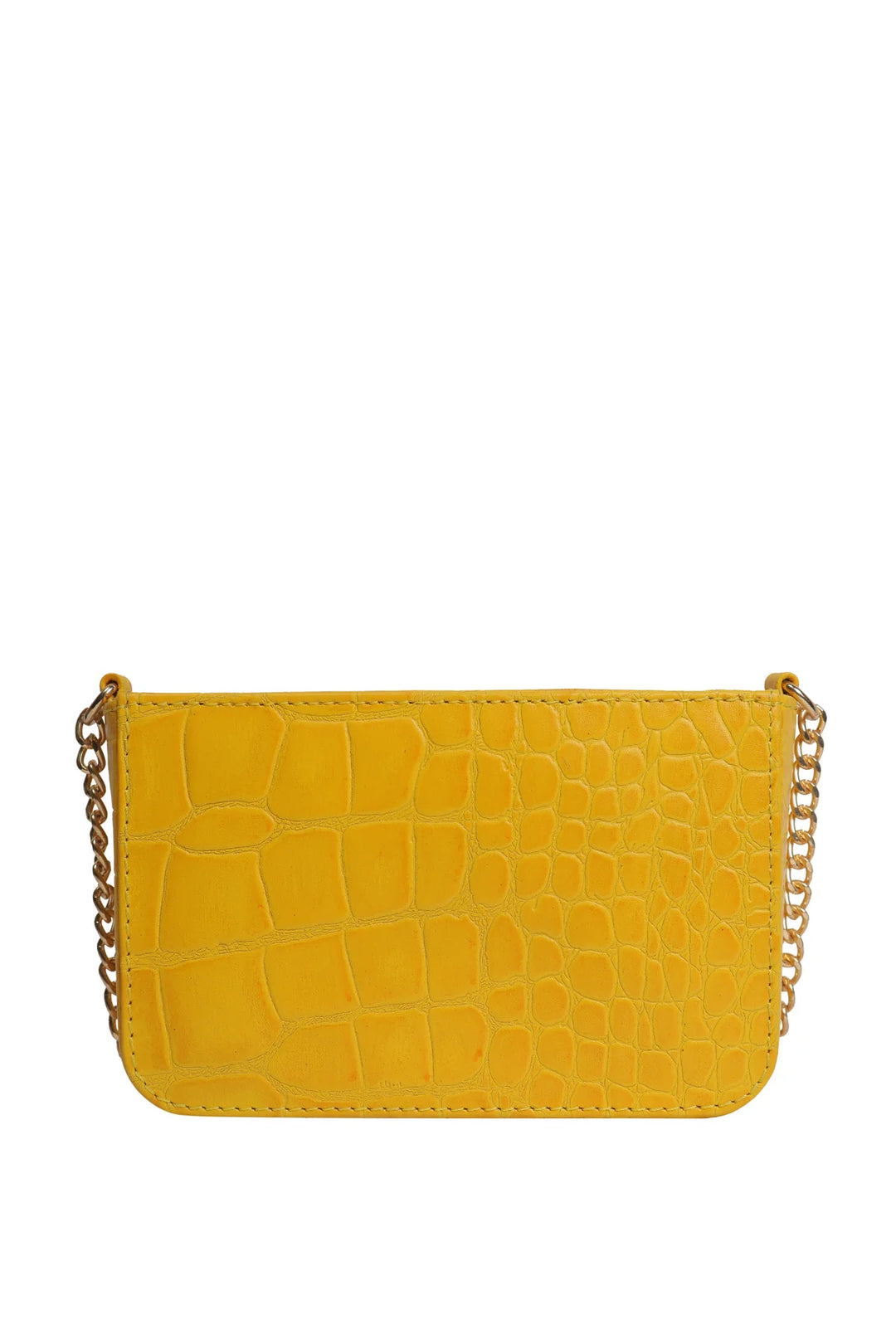 Judah Box Clutch - Yellow | Risa Vancouver