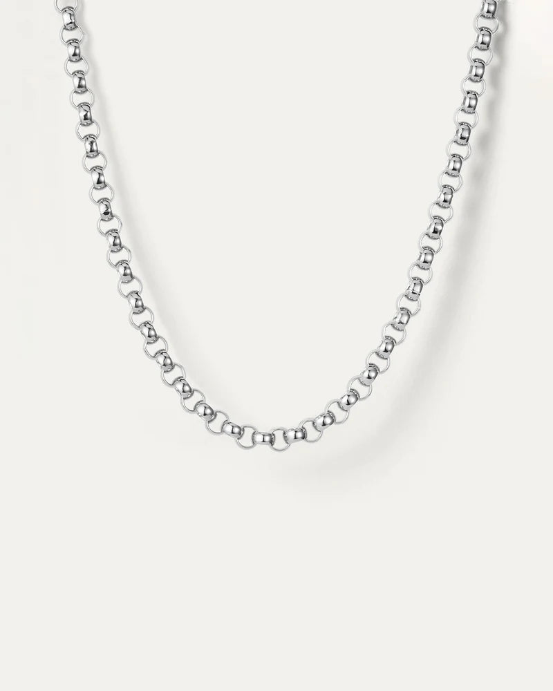 Rodin Chain Necklace Silver | Jenny Bird