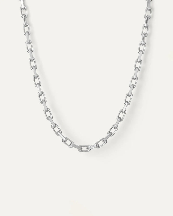 Loire Chain Necklace Silver | Jenny Bird