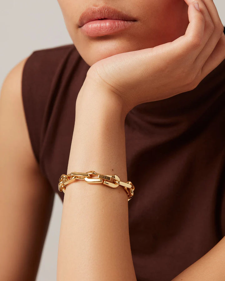 Bracelet Andi Slim - Bicolore | Jenny oiseau 