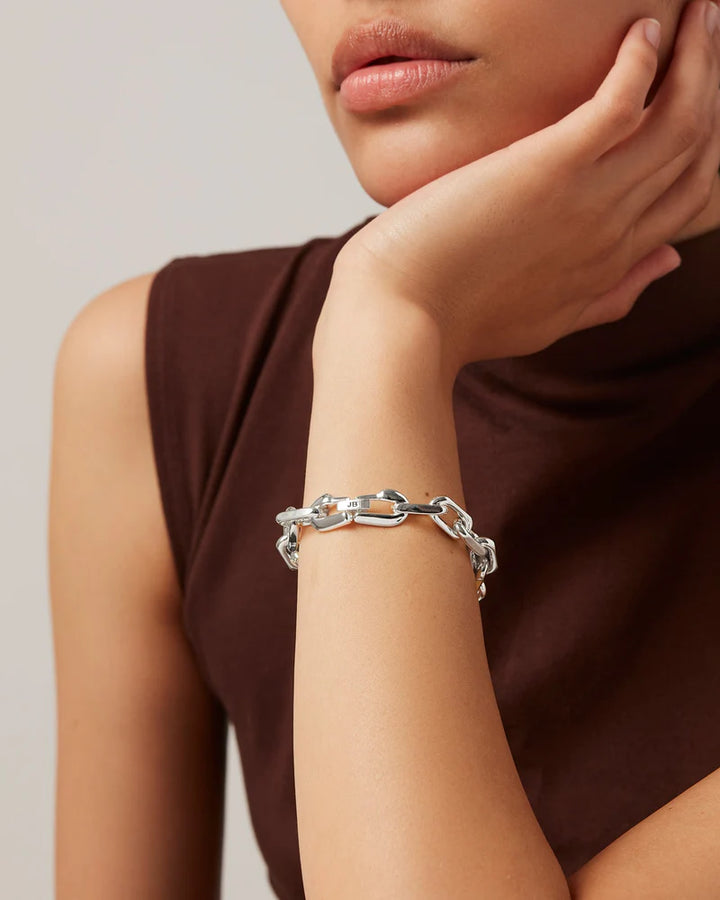 Bracelet Andi Slim - Bicolore | Jenny oiseau 