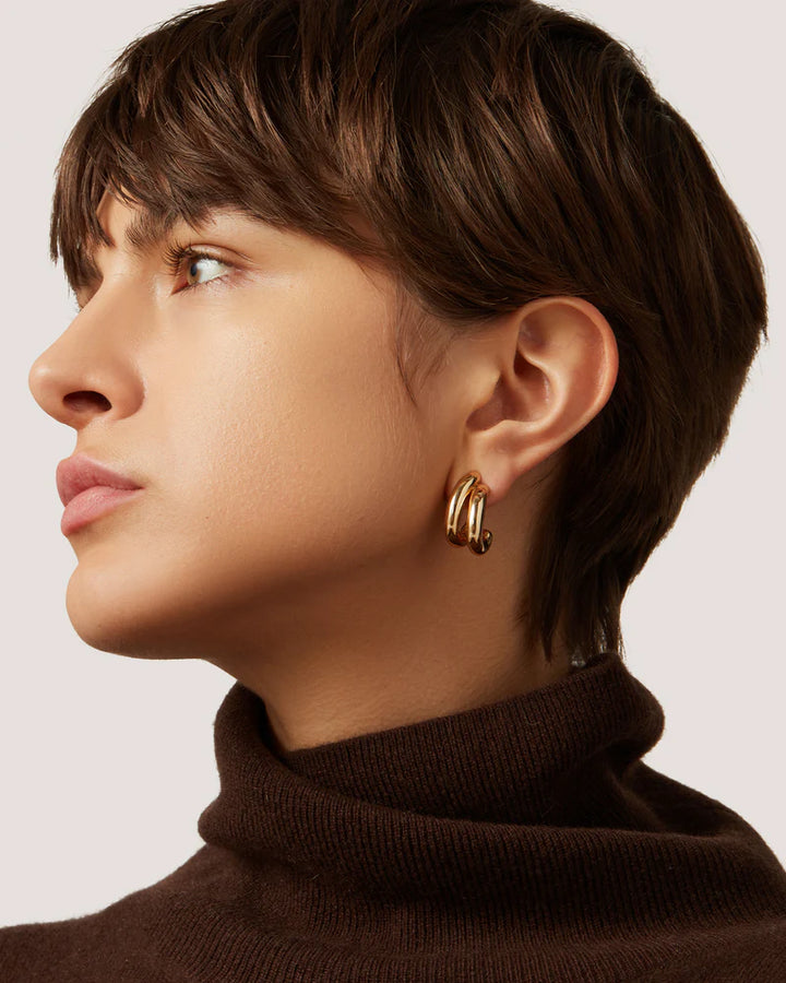 Florence Earrings Gold | Jenny Bird