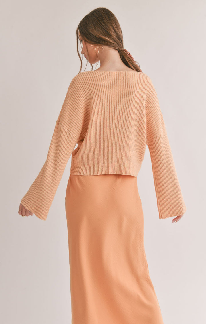 Julia V-Neck Sweater | Sage the Label