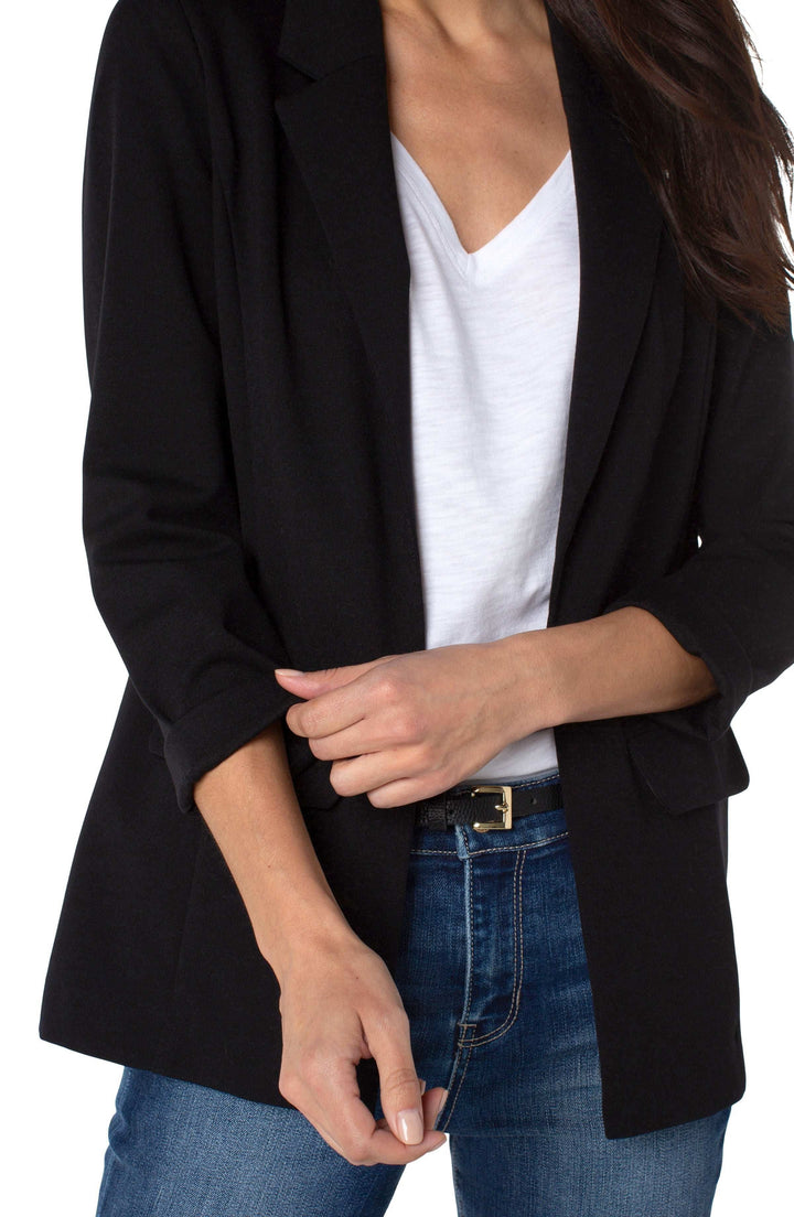 Boyfriend Blazer - Black | Liverpool