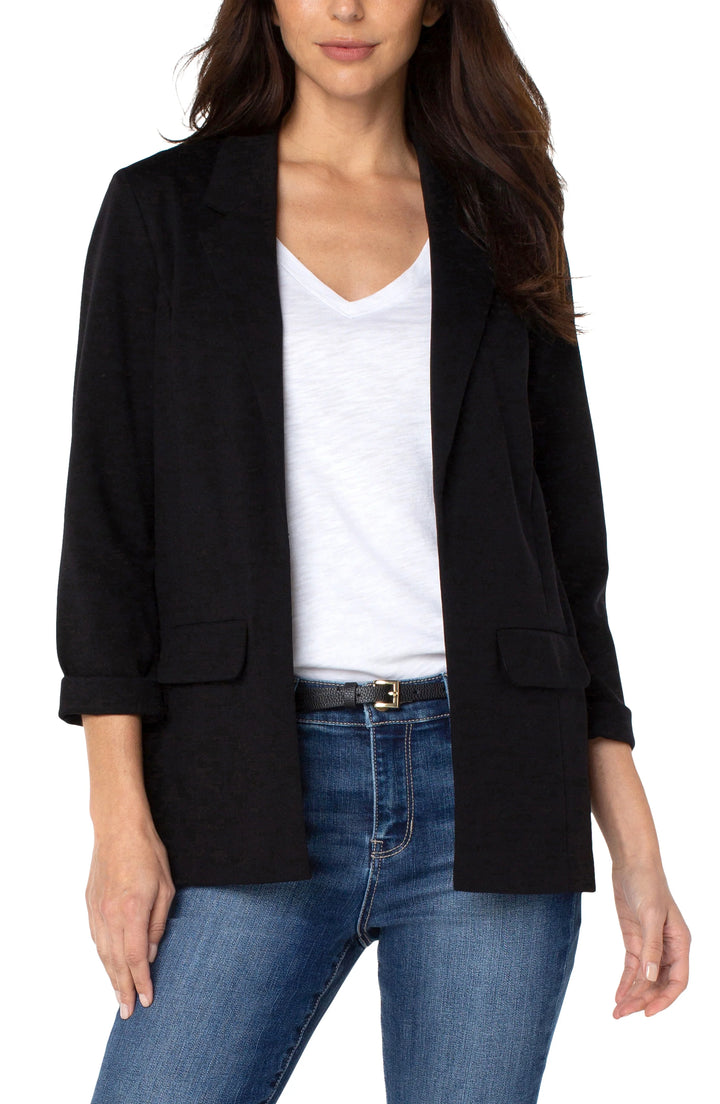 Boyfriend Blazer - Black | Liverpool
