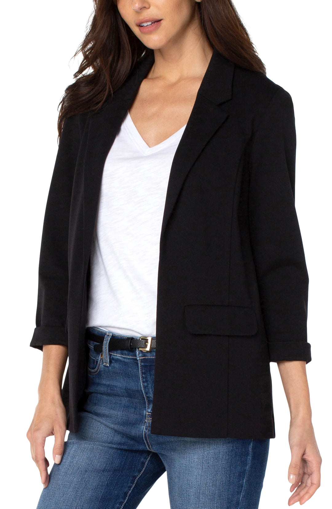 Boyfriend Blazer - Black | Liverpool
