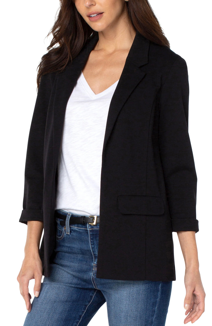Boyfriend Blazer - Black | Liverpool