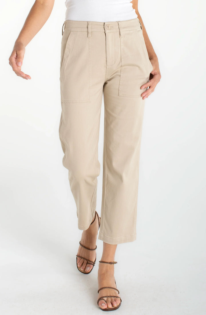 Utility Crop Straight Pant | Liverpool