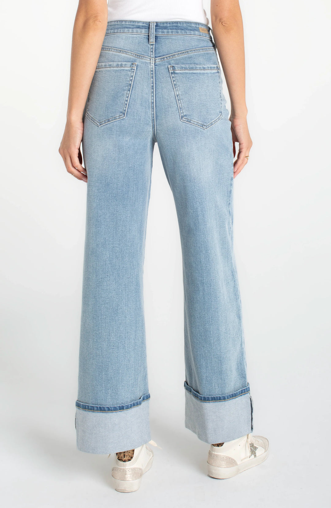 Morgan Cuffed Crop Wide Leg | Liverpool