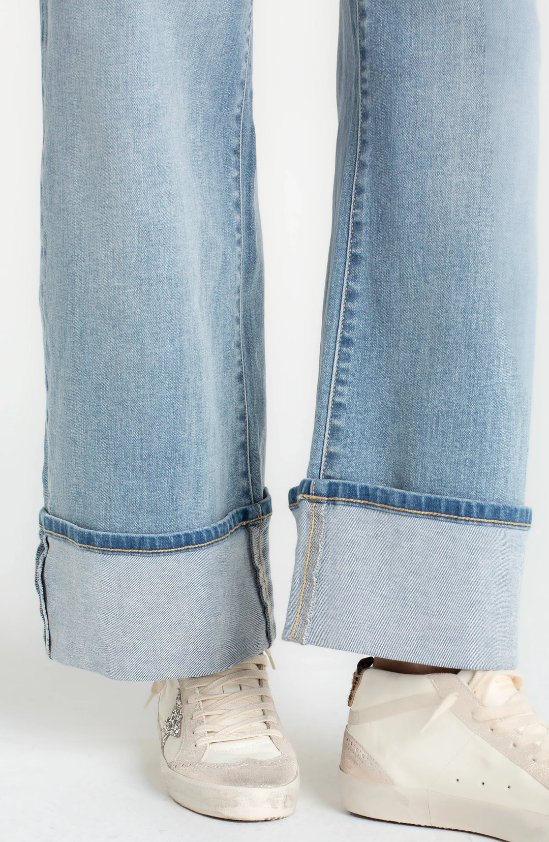 Morgan Cuffed Crop Wide Leg | Liverpool