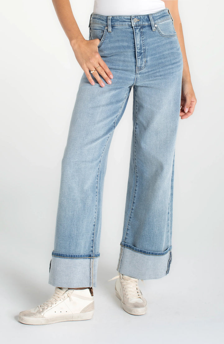 Morgan Cuffed Crop Wide Leg | Liverpool