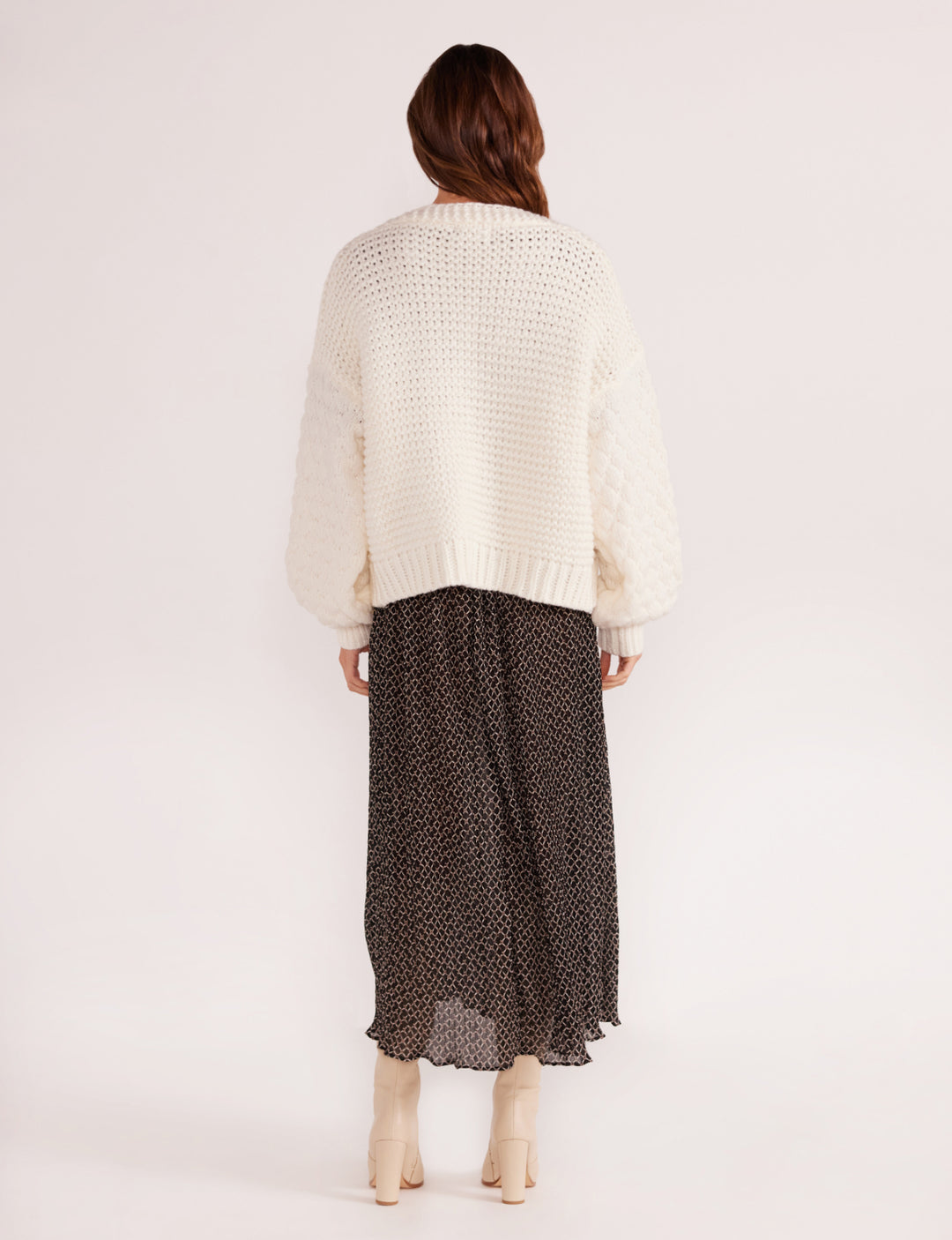 Abby Textured Knit Cardigan | Minkpink