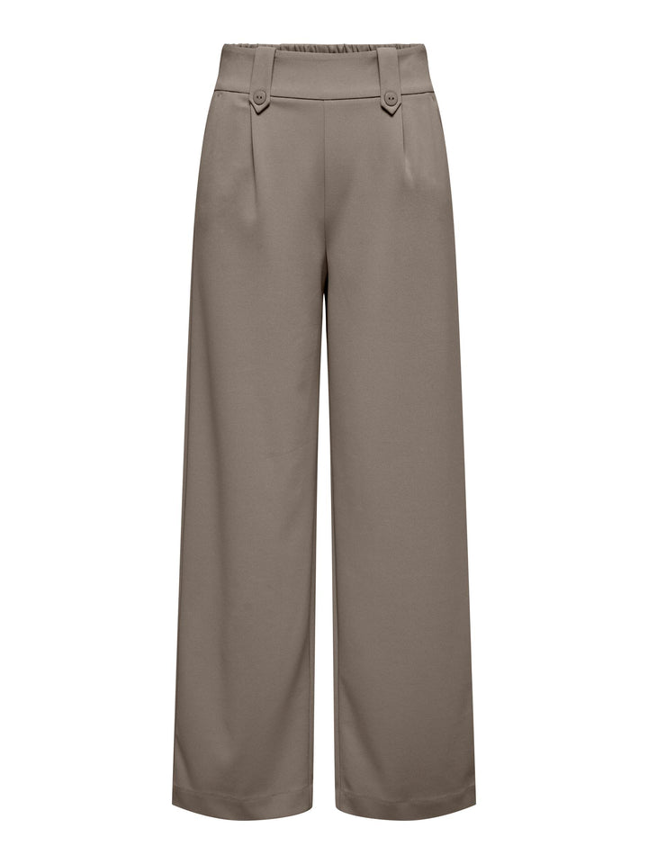 Klara High-Waisted Straight Pant - Grey | Only - Clearance