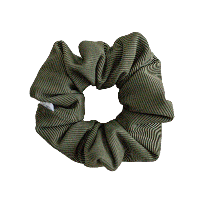 Olive Tricot Scrunchie | Barbays