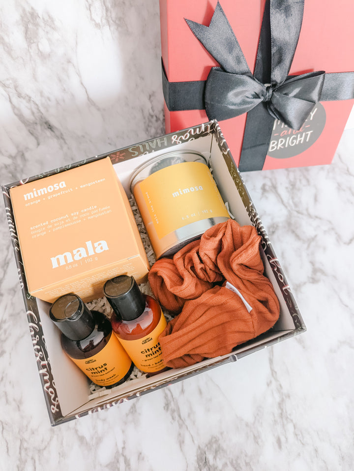 Holiday Citrus Self-Care Gift Box