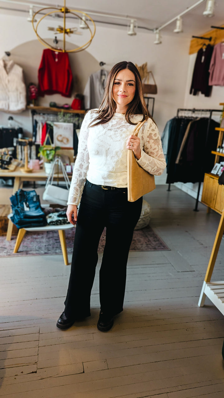Crissa Lace Top - Cream | RD Style