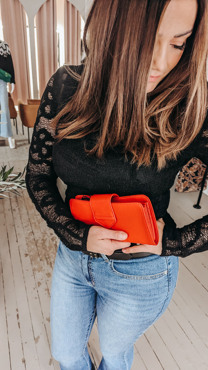 Crissa Lace Top - Black | RD Style