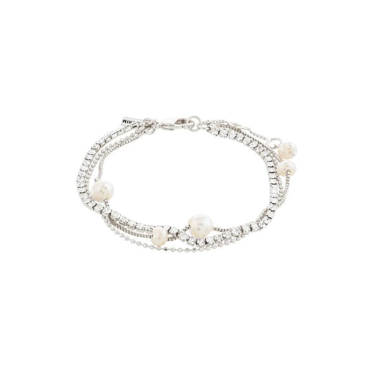 BREEZE 3-in-1 Bracelet in Silver | Pilgrim