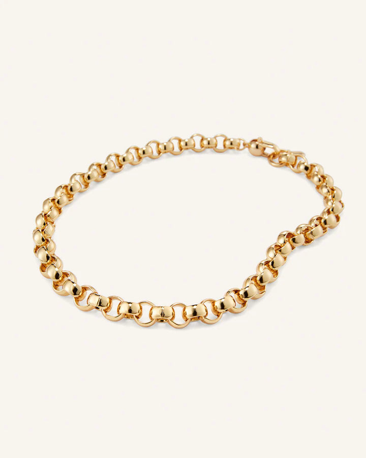 Rodin Chain Necklace Gold | Jenny Bird