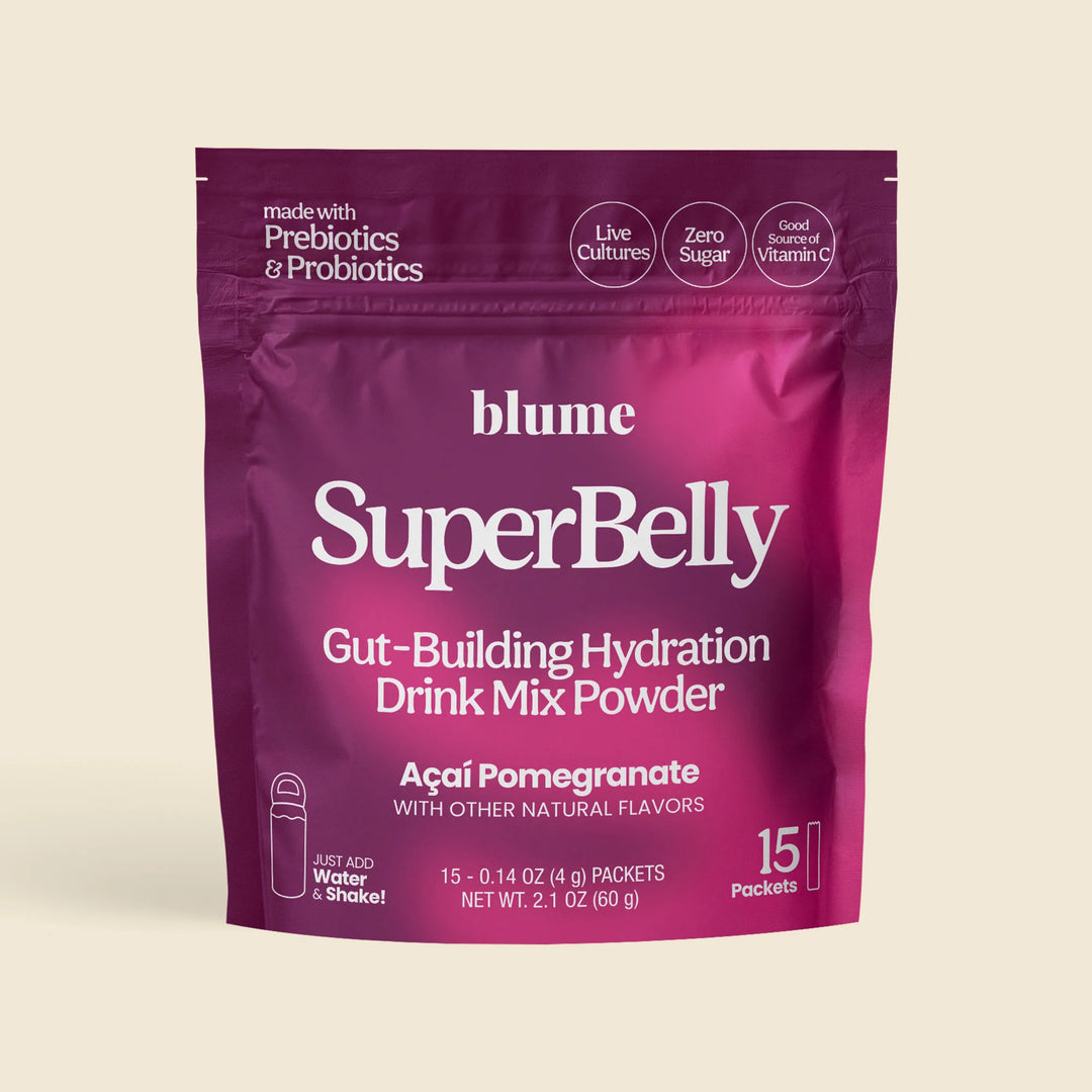 SuperBelly Açai Pomegranate Drink - Gut Health