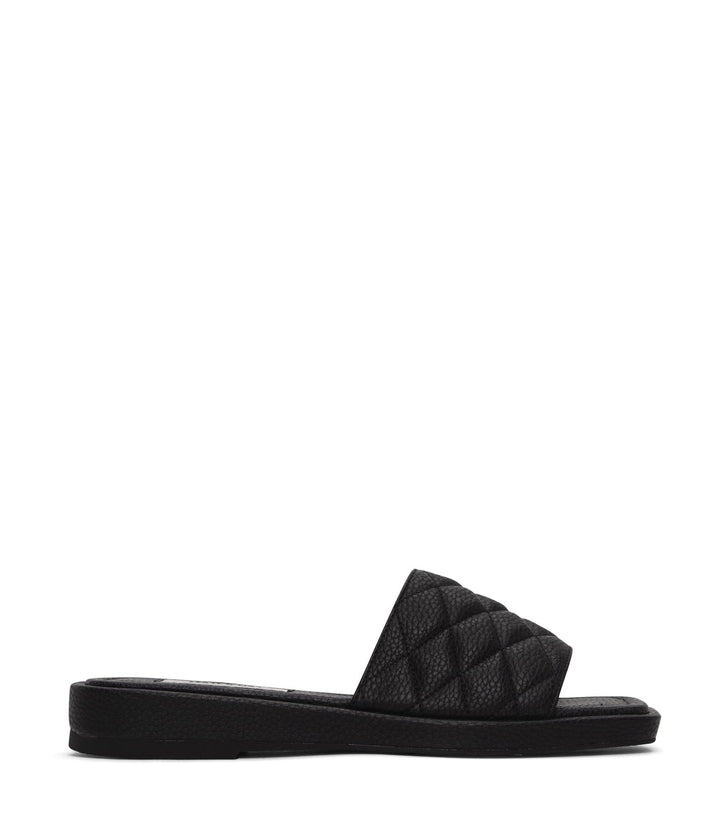 Brie Quilted Flat Sandal | Matt and Nat