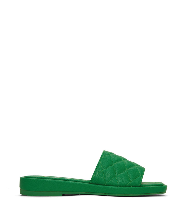 Brie Quilted Flat Sandal | Matt and Nat