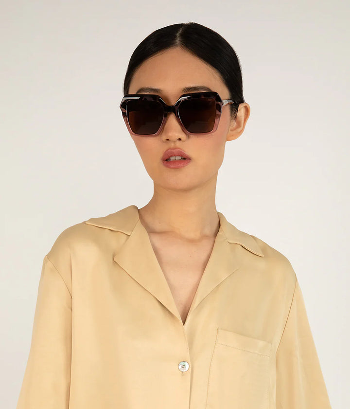 Lois-2 Recycled Square Sunglasses | Matt & Nat