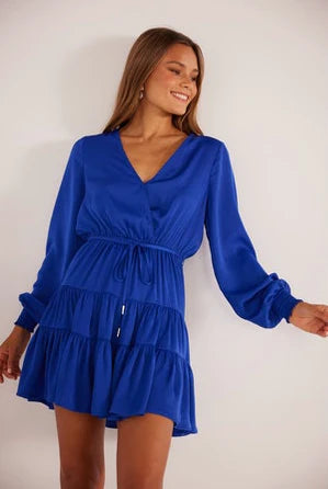 Mini-robe Olivia - Bleu | Minkpink