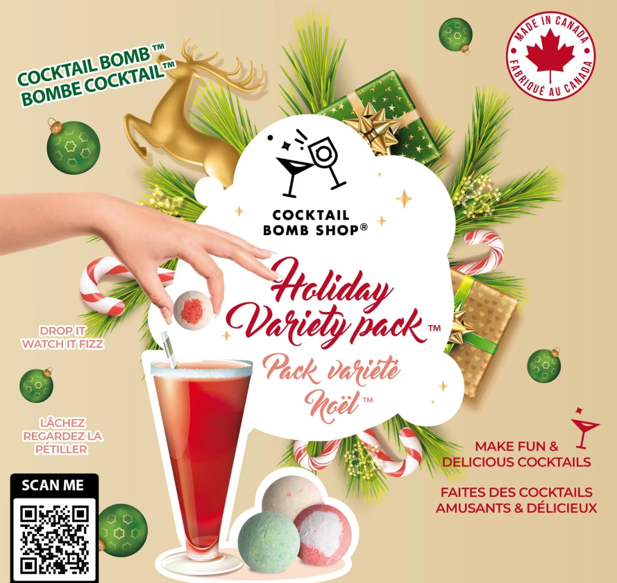 Holiday Variety Cocktail Bombs 6 Pack | Cocktail Bomb Shop