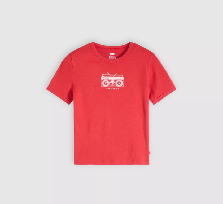 Graphic Rickie Tee – Turn It Up Boombox | Levi's
