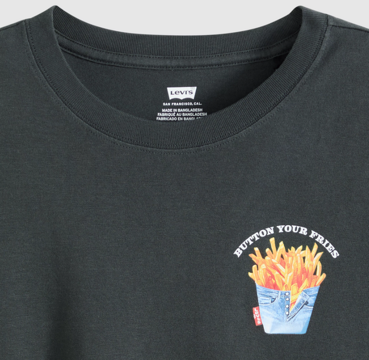 Graphic Favorite Tee – Button Your Fries | Levi's