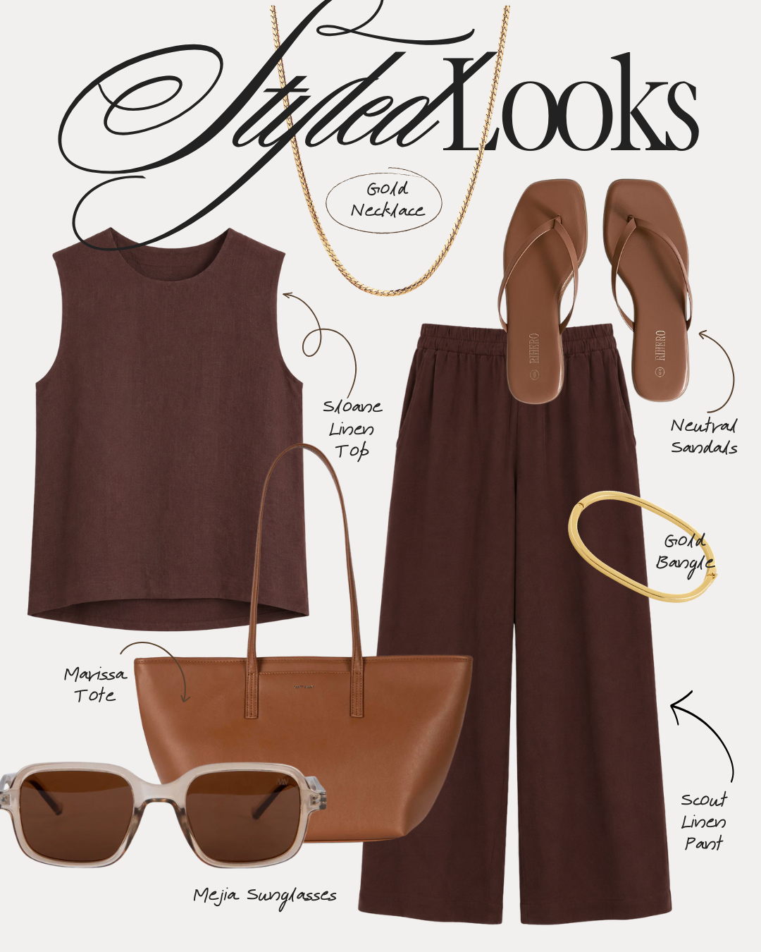 Styled Look: The Sloane Linen Top & Scout Linen Pant