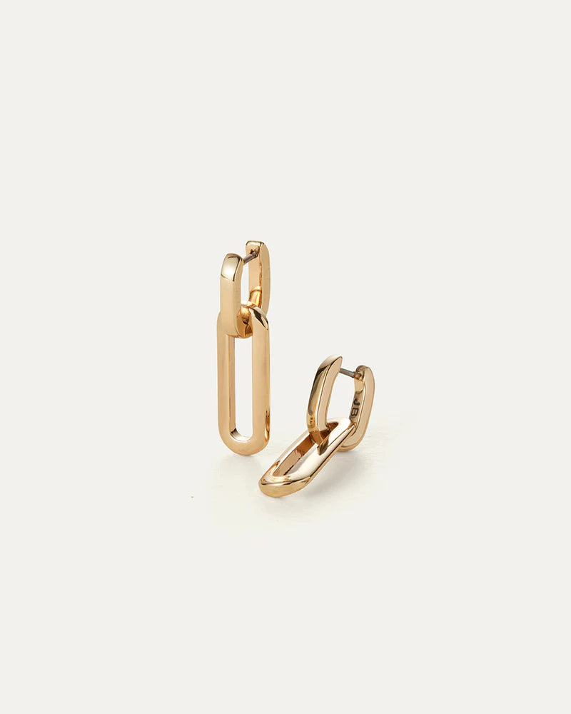 Teeni Detachable Link Earrings - Gold | Jenny Bird